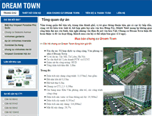 Tablet Screenshot of chungcudreamtown.com